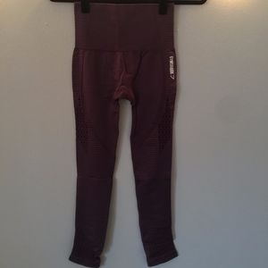 Seamless Energy Leggings - Purple Wash - S